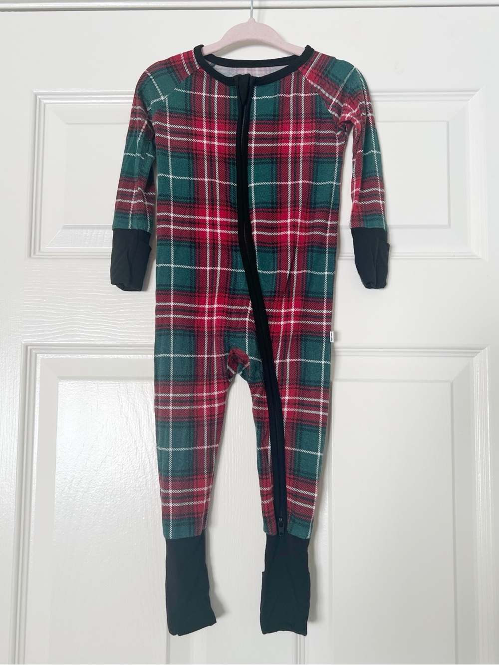 Little Sleepies Plaid Zippy 6-12 Months